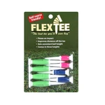 Flex Tee Flexible Golf Tees, 8 Pack Assorted, Fluorescent Green/blue/pink. Fixed Price $21.99.