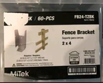 Mitek 60 Pieces Fence Bracket Model Fb24-tzbk New. Fixed Price $29.99.