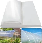 12x50 Ft Clear Greenhouse Film Plastic Sheeting, Polyethylene Plas.... Fixed Price $69.73.