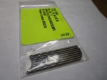 2.50mm X 60.0mm Oal 135 Split Black / Gold Hss Straight Jobber Drill Qty 8. Fixed Price $15.00.