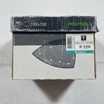 Festool 100x150 Sanding Pads 220 Grit Stickfix Back Part Number. Fixed Price $22.00.