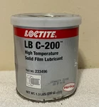 Loctite Lb C-200 233496 High-temperature Solid Film Lubricant 590 Gram (1.3 Lb). Fixed Price $30.00.