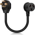 Welluck 1.5ft 3 Prong To 4 Dryer Adapter. Fixed Price $25.00.