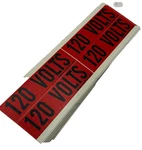 Pack Of 25 Brady 44204 Conduit & Voltage Marker 120 Volts 6gx43. Fixed Price $43.97.