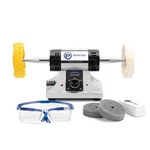 Opavioc Jewelry Polisher - Adjustable Machine Without Dust Collector, Gray. Fixed Price $109.56.