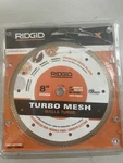 Ridgid 8 200mm Turbo Mesh Diamond Rim Blade 5/8 7,640 Max Rpm Wet Cutting. Fixed Price $22.50.