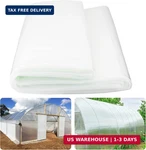 Inslat 6 Mil Greenhouse Plastic Film Sheeting Cover, 10' X 26' Uv Resistant Poly. Fixed Price $37.19.