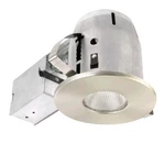 Globe Electric 9248601 5 Inch Recessed Spot Light Kit, Brushed Ni. Fixed Price $14.99.