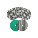 Shdiatool 5 Inch Dry Diamond Polishing Pads Grit 50 For Granite Marble Quartz.... Fixed Price $57.95.