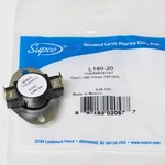 Supco L180-20 Heater Limit Thermostat Thermodisc Open On Rise. Fixed Price $10.70.