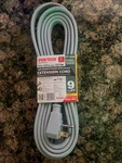 Powtech 9 Ft Heavy Duty Air Conditioner Appliance Extension Cord Ul Pt-3509 15a. Fixed Price $12.00.