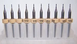 1/32" (.0312") Carbide End Mill, 2 Flute, Kyocera 1600.0312.120 (pack Of 10). Fixed Price $38.50.