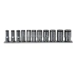 Ko-ken Usa Special 1/4 Sq. Dr. Semi-deep Nut Grip Socket Set 5-14mm. Fixed Price $187.94.