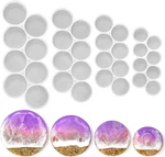 32-cavity Set Of 2'', 1.75'', 1.5'', 1.25'' Circle Grip Mold, Magnet Round. Fixed Price $25.44.