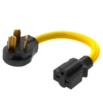 M1a2 Nema 10-30 To 6-20/6-15 Cord Adapter, Stw 10 Awg, 3-prong Yellow. Fixed Price $29.71.