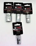 K-tool International 1/2" Drive 6-point Sae & Metric Sockets (select Size). Fixed Price $7.99.