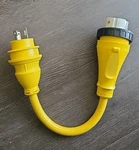 Marvine Cable Shore Power Adapter 30a L5-30p To 50a Ss2-50r Dogbone 1.5ft. Fixed Price $49.99.