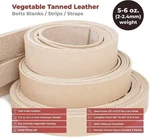 Elw Leather Blank Belt Strips 5-6oz. (2-2.4mm) Thickness, 52" To 84" Length. Fixed Price $19.98.
