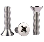 Kosjethas 20pcs 1/420 X 1 Unc Phillips Flat Countersunk Head Machine Screws, .... Fixed Price $15.57.