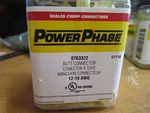 (60) 12-10 Awg Power Phase Yellow Polyolefin Sealed Crimp Butt Splice Connector. Fixed Price $25.00.