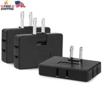 Romeda 3 Pack Ac Flat Wall Outlet Extender Plug Adapter Outlet, Fold-able. Fixed Price $10.59.