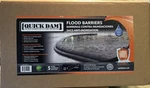 Quick Dam Qd617-5 Water Activated 17 Ft. Flood Barriers (5-pack). Fixed Price $75.00.