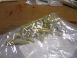 #10-32 X 1-1/4" Slotted Drive Round Head Brass Machine Screw Qty 50. Fixed Price $20.00.