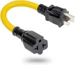 12awg Heavy Duty Extender 15 Amp Ac Plug To 20 Adapter Cable 5-15p. Fixed Price $13.89.