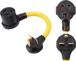Onetak Nema 6-30p To 10-30r 240v 30 Amp 3 Prong Male Plug Yellow. Fixed Price $51.56.