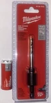 Milwaukee 7/8-inch Hole Dozer Bi-metal Saw, 49-56-9607 W/ Arbor: 49-56-7010. Fixed Price $18.70.