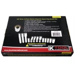 New K Tool International Spark Plug Socket Set 13 Piece Magnetic 3/8 Inch. Fixed Price $154.99.