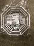 Leviton Odccg Protective Cage,3-1/4" D,3" H,7" W,white. Fixed Price $34.95.