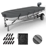 Jon Boat Cover 10-12ft,1200d 5-layer Waterproof Oxford Fabric,heavy Duty Uv P.... Fixed Price $85.90.