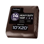 Patiobay Tarp 10x20ft, 14 Mil Large Tarp, Tarps Heavy Duty Waterproof With Gr.... Fixed Price $51.63.