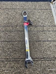 (qty 2) Sunex Tools 991717ma Metric V-groove Combination Wrench Polish Chrome. Fixed Price $28.82.