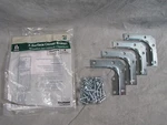 4pcs Everbilt 3" X 5/8" Zinc Plated 3-surface Corner Brace 18566 608191 *new*. Fixed Price $6.74.