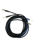 Zorro Sounds Senor Cable Instrument Guitar 2 Pack, 10.6 Ft- Black. Fixed Price $20.00.