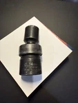 Grey Pneumatic Impact 2014um 1/2" Drive X 14mm Standard Universal Socket. Fixed Price $12.00.