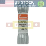 10pcs Fnq20 New Bussmann Fnq-20 20a 500vac Time-delay Fuse Fast Delivery. Fixed Price $29.37.