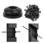 Muzata 100pack Protector Sleeves Cable Railing Kits For 25 30 35 Degree Cb28. Fixed Price $47.99.