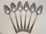Set 6 Soup Spoons! Vintage Towle Supreme Cutlery Stainles: Tws102 Pattern Lovely. Fixed Price $35.00.