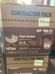 Mitek Usp D66-tz 6-in X Triple Zinc Wood To Base - 25 Pc. Fixed Price $40.00.