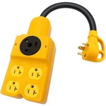 Hoeine 30 Amp To 20 Adapter, Rv 110 Adapter Nema Tt30p Tt30r.... Fixed Price $48.18.