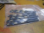 7/16" Hss 135 Split Point Black And Gold Finish Fmt Jobber Drill Bit Qty 6. Fixed Price $50.00.