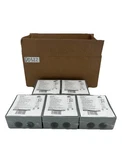 Bell 5345-0 Two-gang Outlet Box,3/4" Hub, 5 Inlets, Gray - Lot Of. Fixed Price $599.99.