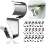 24-pack Vinyl Siding Hooks Hanger, Heavy Duty Stainless Steel 24 Pack, Silver. Fixed Price $14.76.