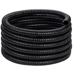 Pond Tubing Id 1 10ft Black Corrugated Flexible Reinforced Waterfa. Fixed Price $51.99.
