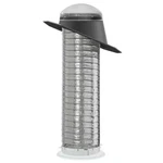 14 In. Acrylic Dome Sun Tunnel Skylight With Flexible Tube And Pitched Flashing. Fixed Price $580.16.