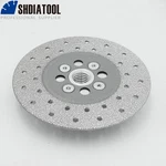 Shdiatool5/8 Vacuum Brazed Diamond Cutting 4.5'' Grinding Wheel Grinder Blade. Fixed Price $25.99.