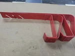 Set Of 2 Genuine Qual - Craft (2502) Red Heavy Metal 6" Roofing Bracket. Fixed Price $29.95.